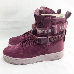 Women’s sf Air Force 1 shoes purple new